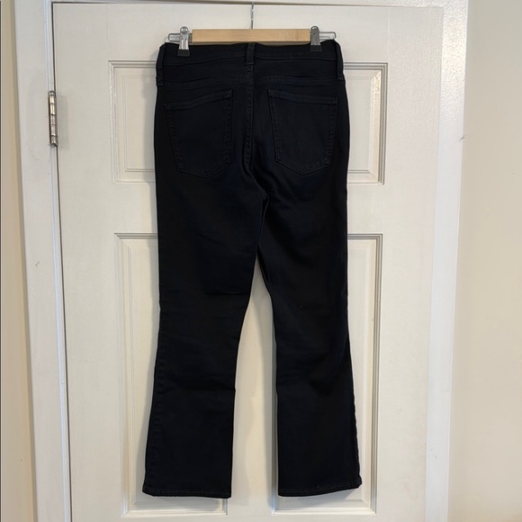 J Crew Black Kick Flare Jeans for Women - Picture 2 of 4